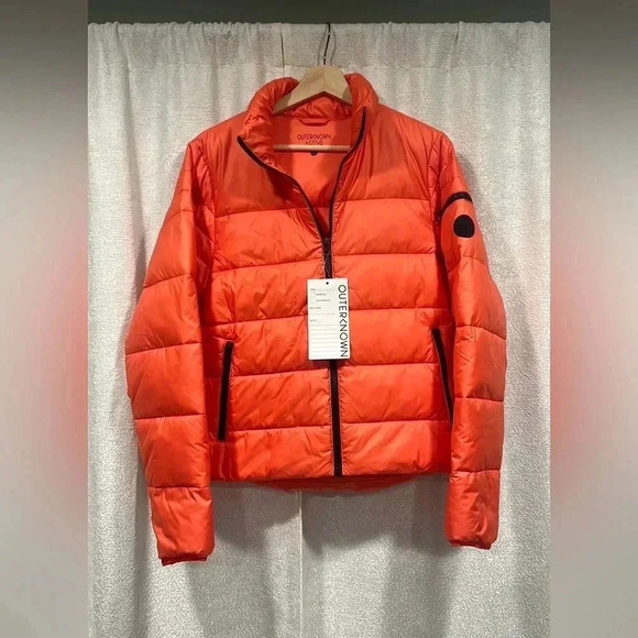 Outerknown Jackets & Blazers - Outerknown Active Puffer Jacket Orange
